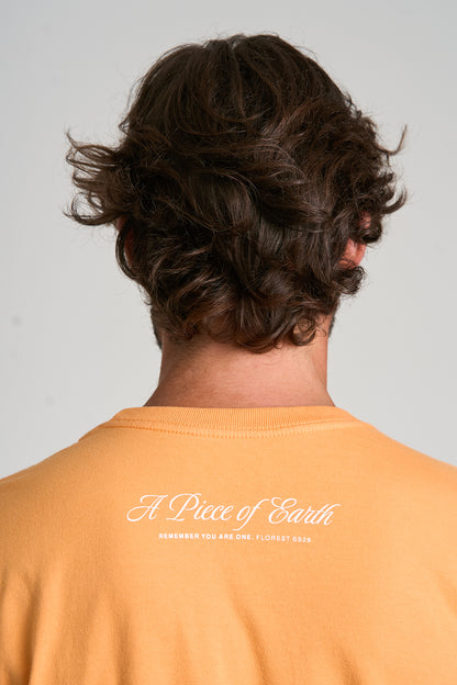 Camiseta Piece Of Earth Laranja Medio