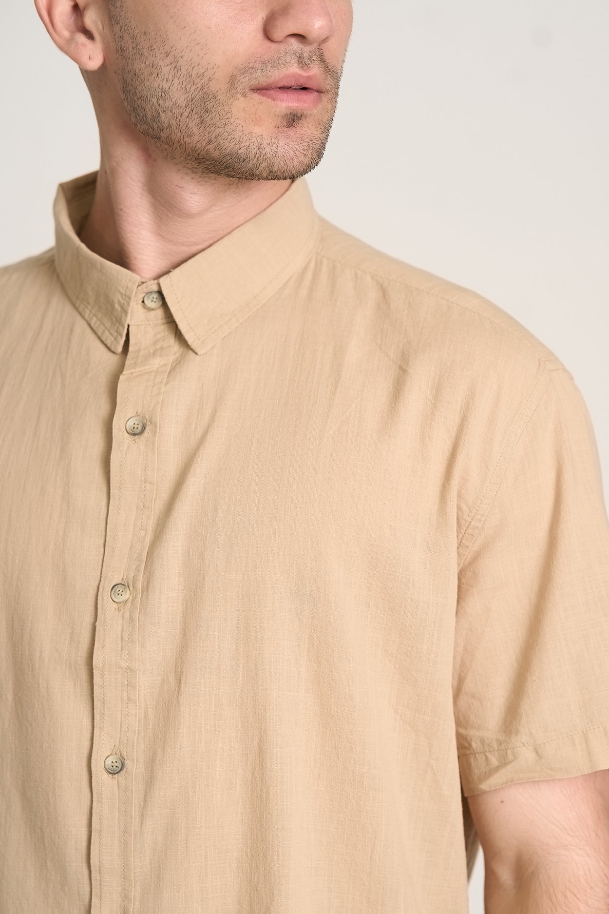 Camisa Marau MC Caqui