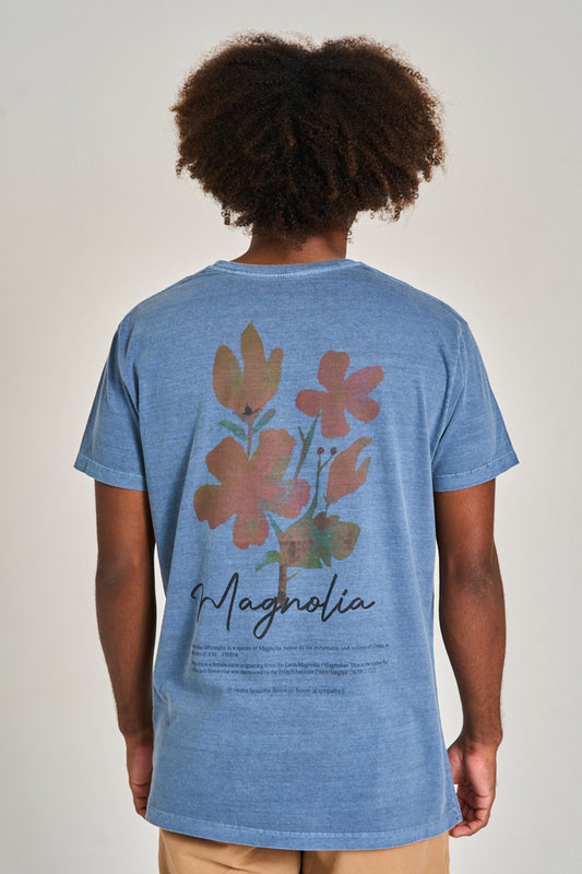 Camiseta Aqua Magnolia Azul