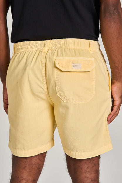 Short Vintage Stone Amarelo