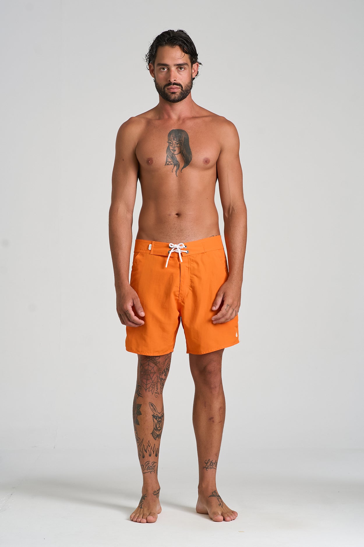 Boardshort Aqua Laranja