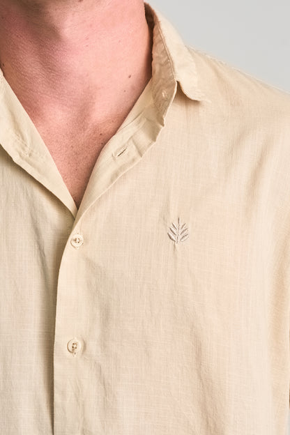 Camisa Marau MC Ocre