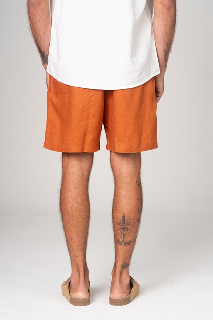 Bermuda Puro Linho Avela