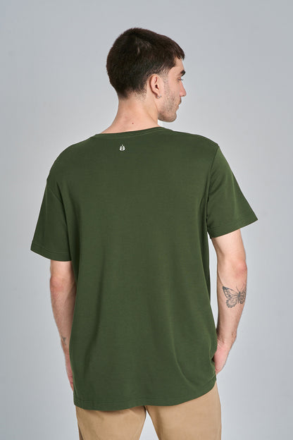 Camiseta Fio Egípcio Verde