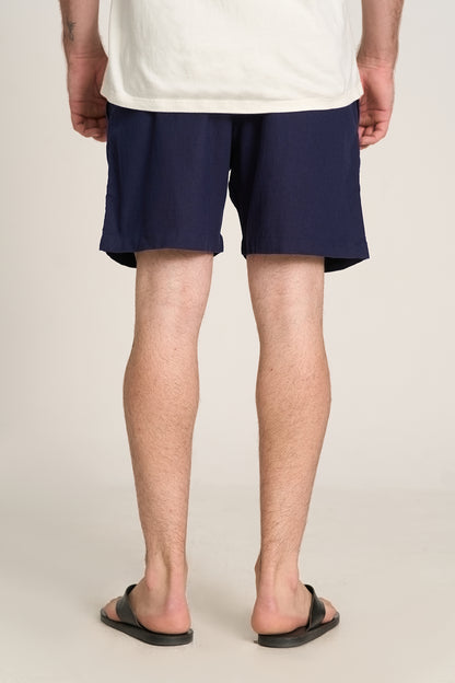Short Relax Azul Marinho