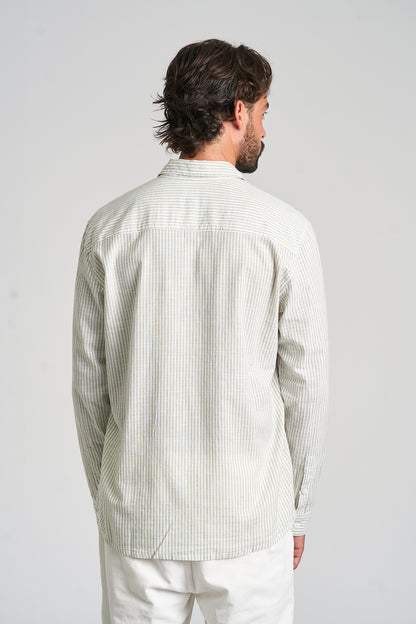 Camisa Positano Verde Claro