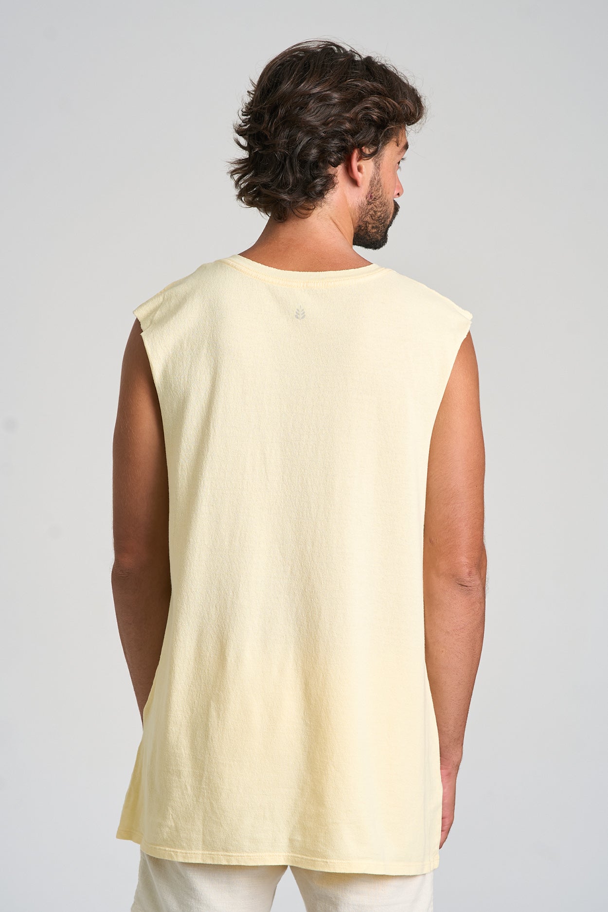 Regata Cromia Garden Amarelo Claro