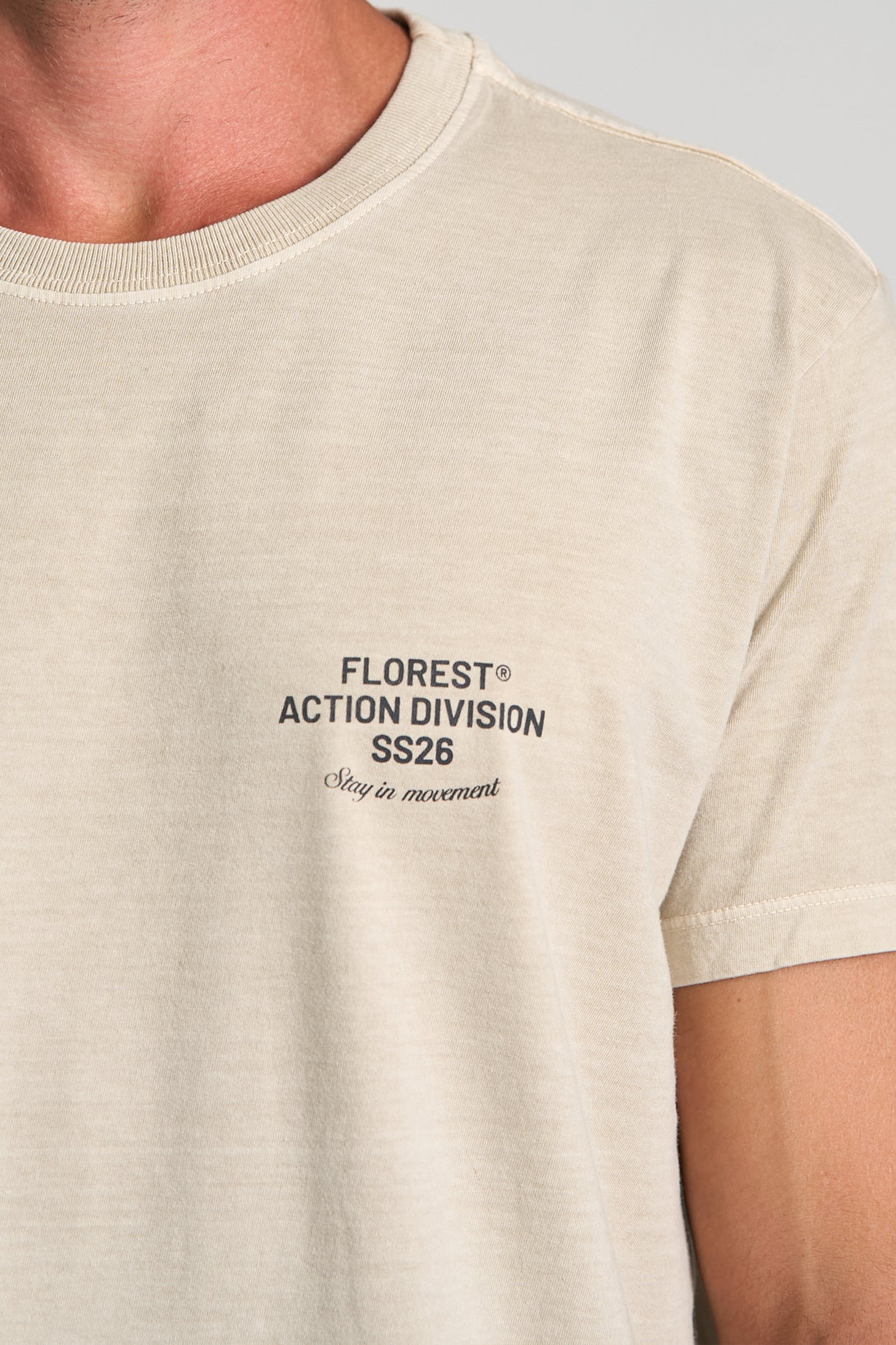 Camiseta Summer Movement Stone Caqui