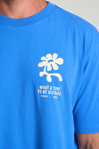 Camiseta Outside Over Azul Royal