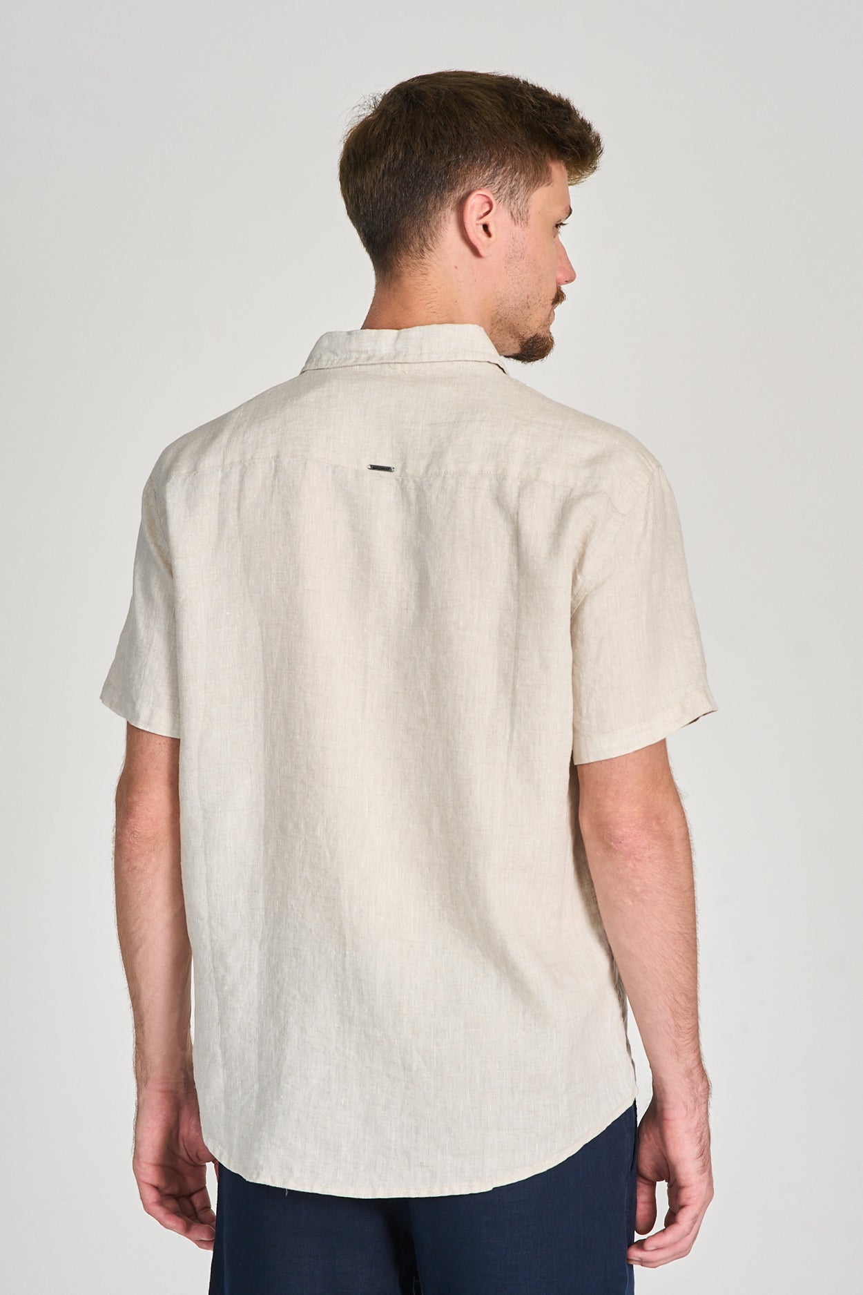 Camisa Puro Linho MC Natural