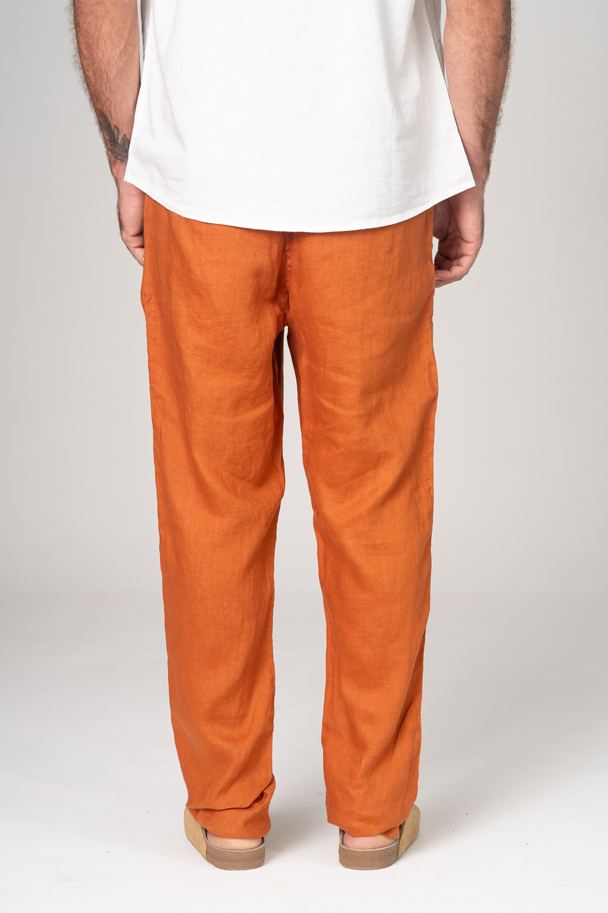 Calça Puro Linho Avelã