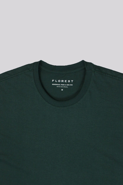 Camiseta Comfort Verde Escuro