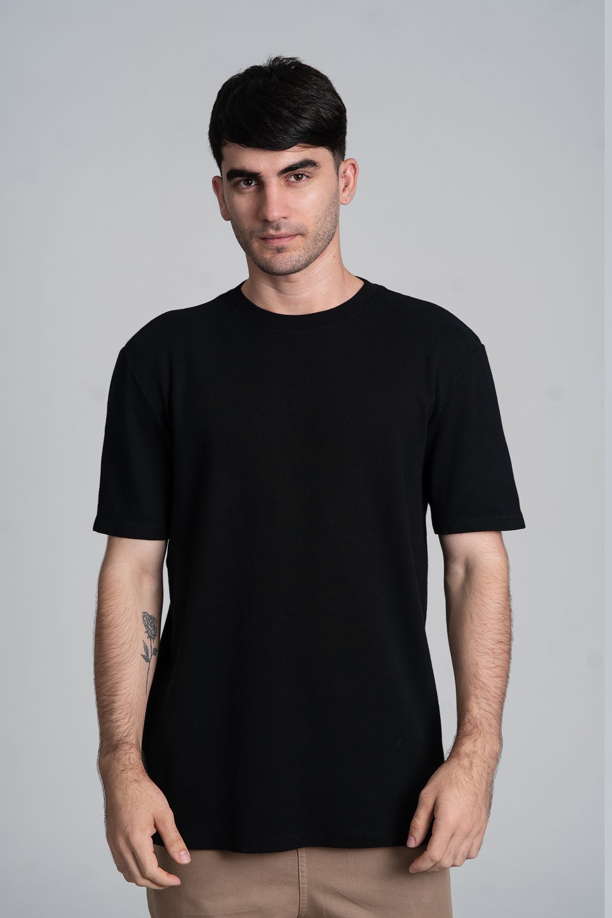 Camiseta Nature Bond Oversized Preto