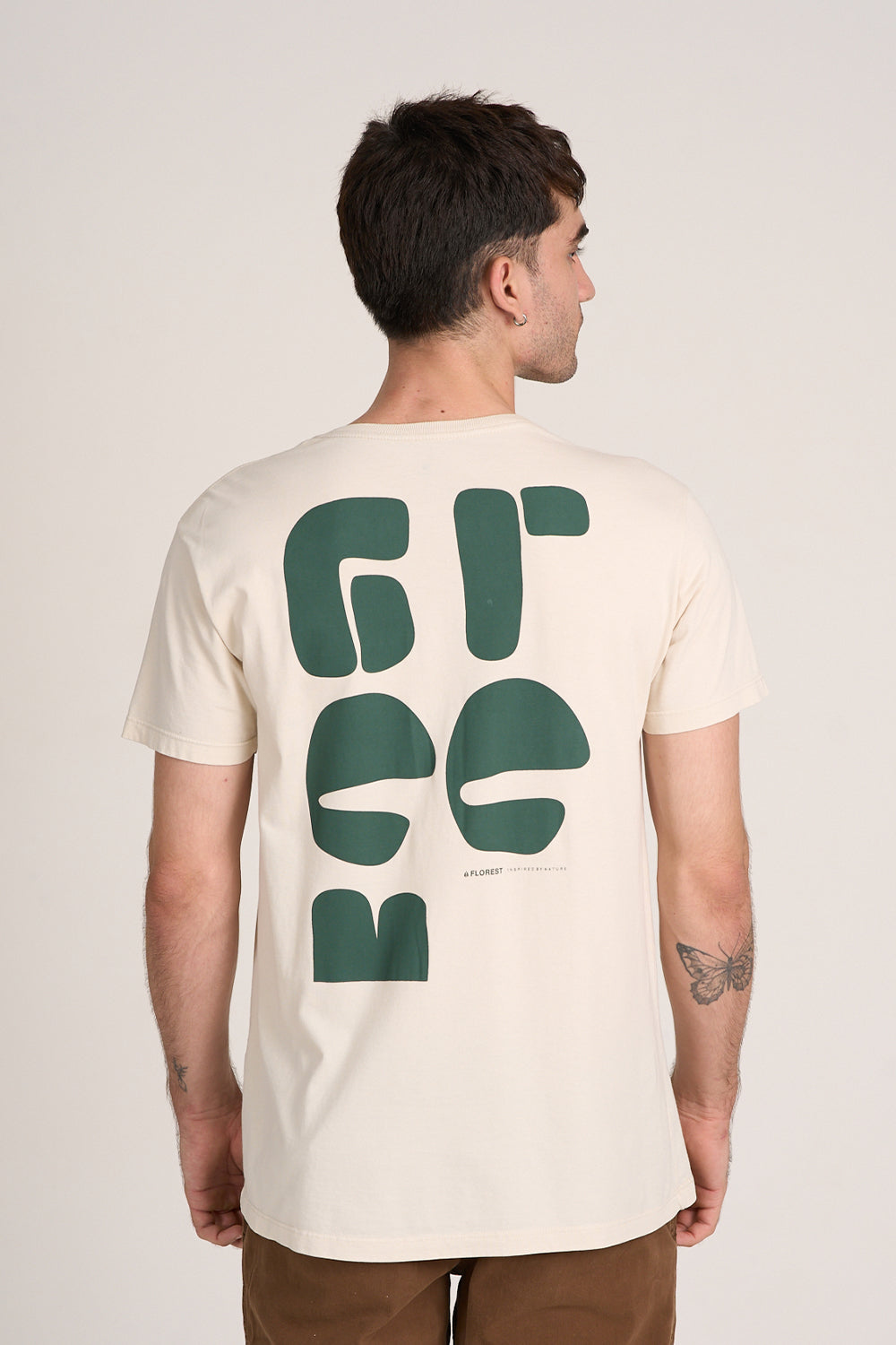 Camiseta Green Rocks Areia