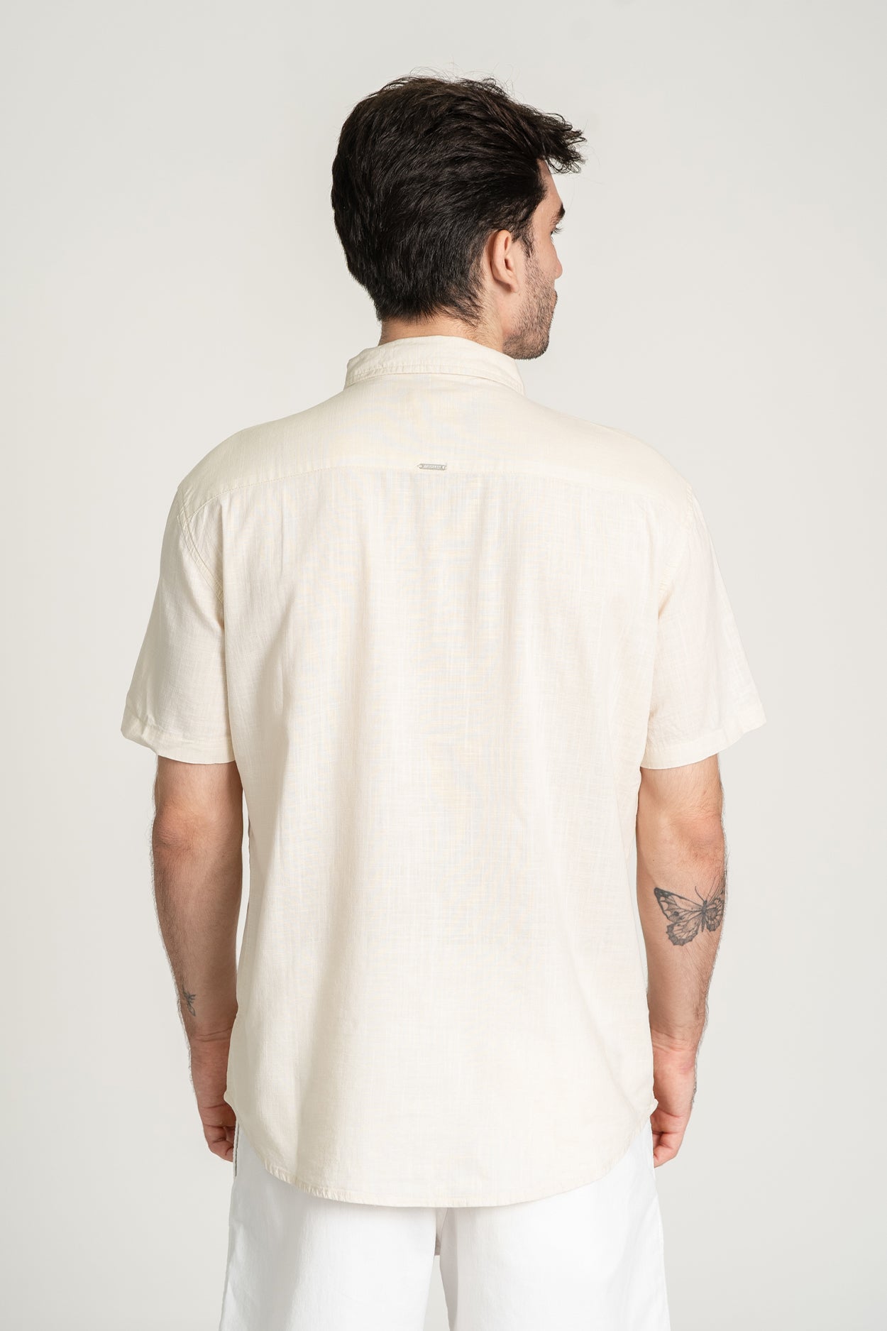 Camisa Marau MC Bege