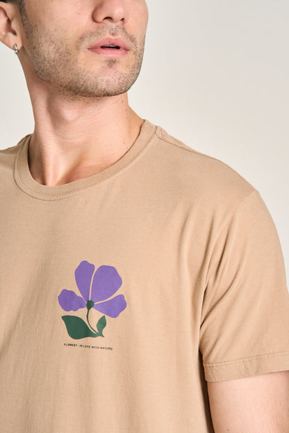 Camiseta Violeta Caqui