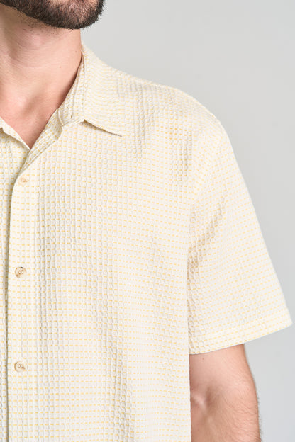 Camisa Strich Amarelo Claro