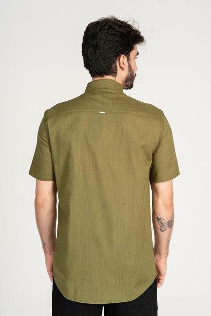 Camisa Flat MC Verde