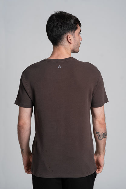 Camiseta Quadrile Marrom