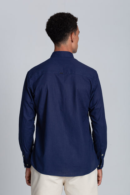 Camisa Marau ML Azul