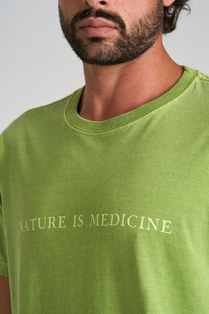 Camiseta Medicine Stone Verde Grama