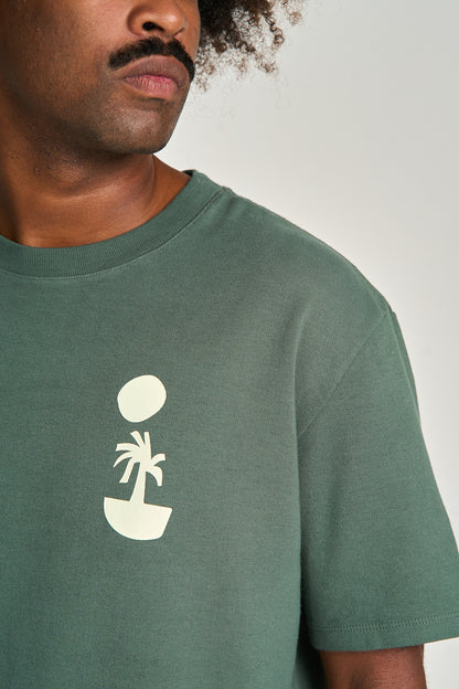 Camiseta Same Plants Over Verde