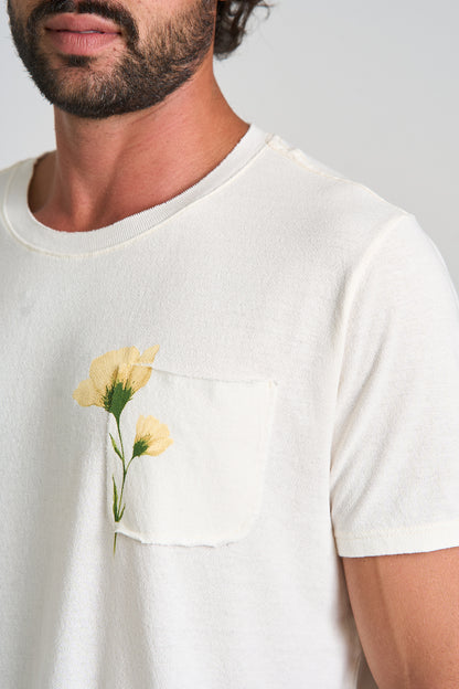 Camiseta Cromia Garden Off-White