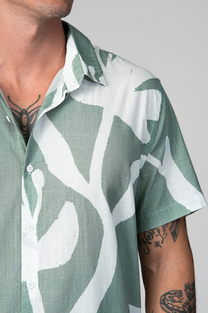 Camisa Lumen MC Verde