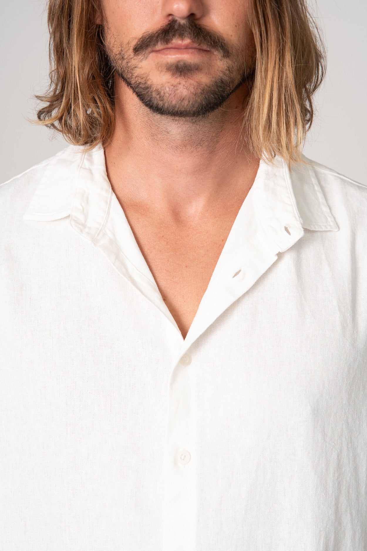 Camisa Satu Linho Off-White