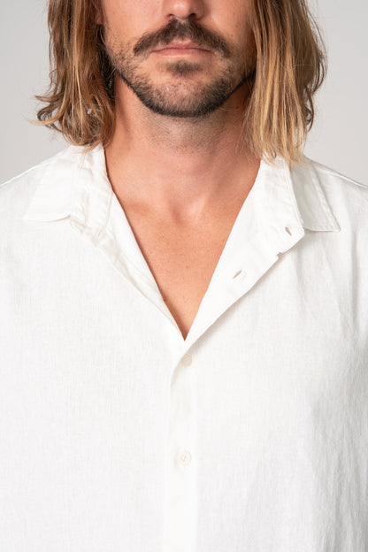 Camisa Satu Linho Off-White