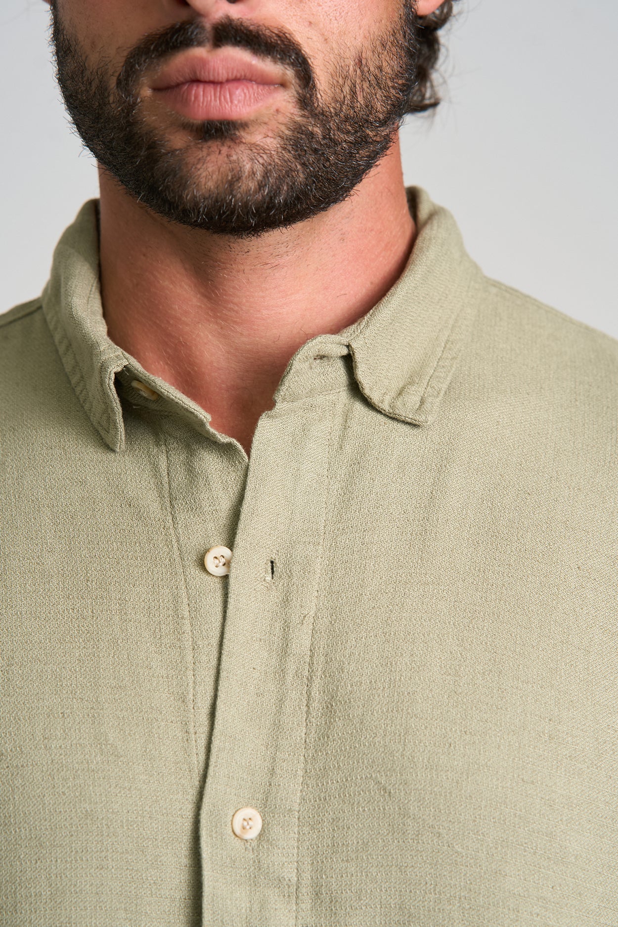 Camisa Basil Verde Claro