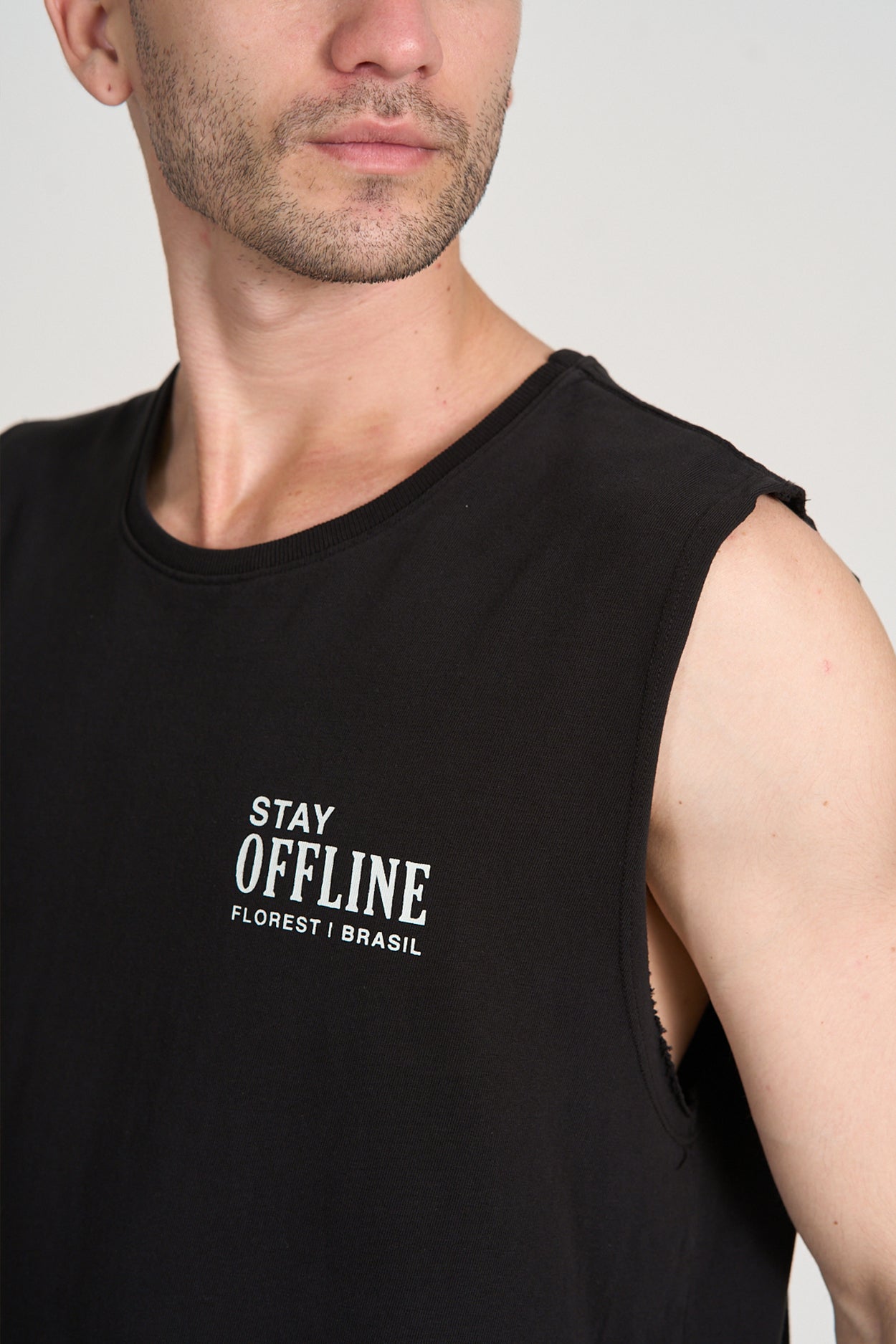 Regata Stay Offline Preto