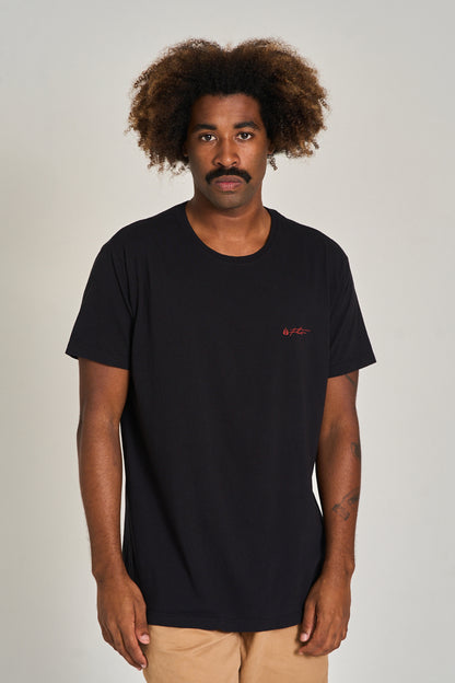 Camiseta Coffee & Barrels Preto