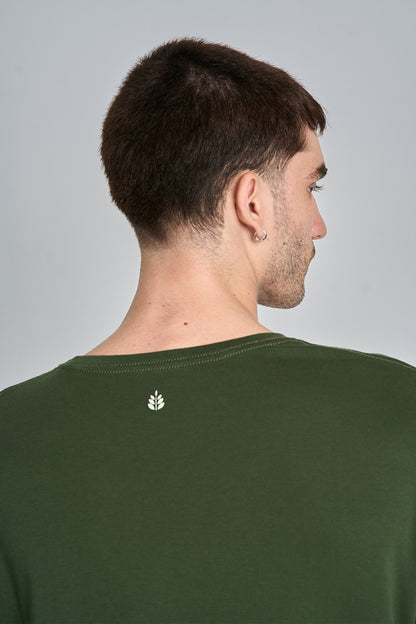 Camiseta Fio Egípcio Verde