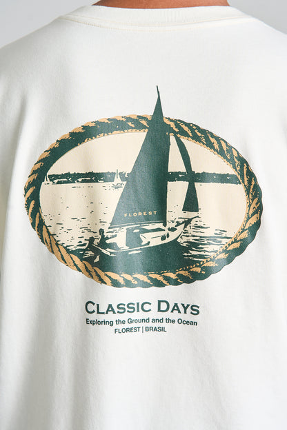 Camiseta Classic Days Over Off-White