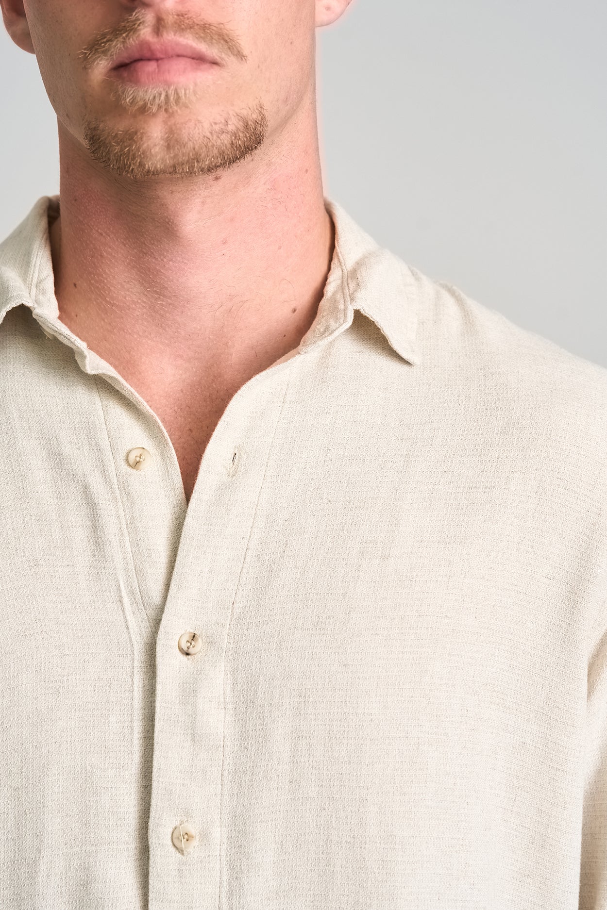 Camisa Basil Natural