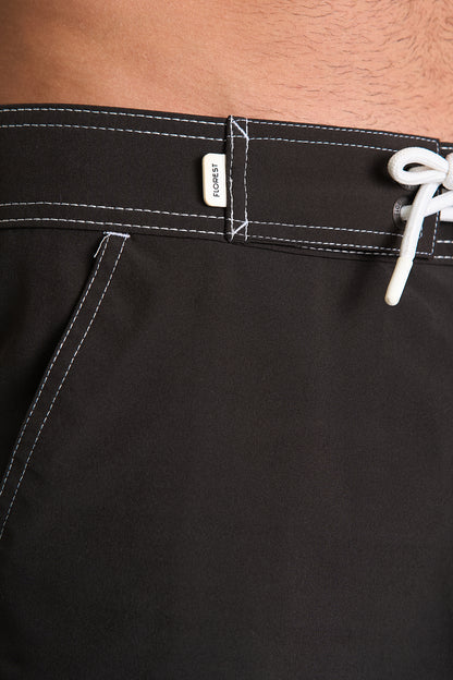 Boardshort Retropical Preto