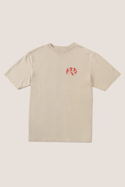 Camiseta Amusement Caqui