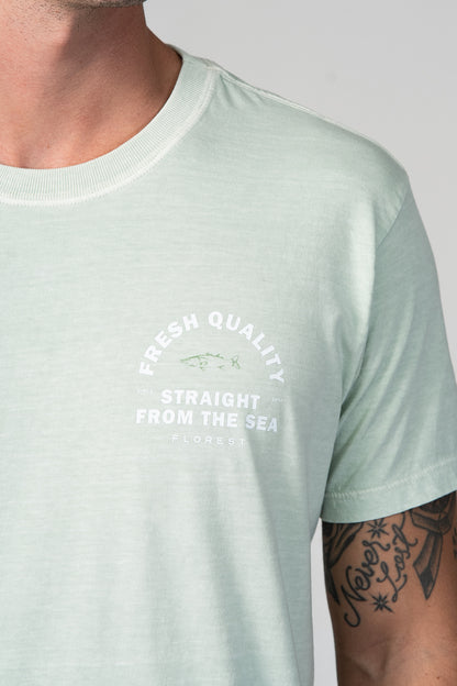 Camiseta Fresh Quality Stone Menta