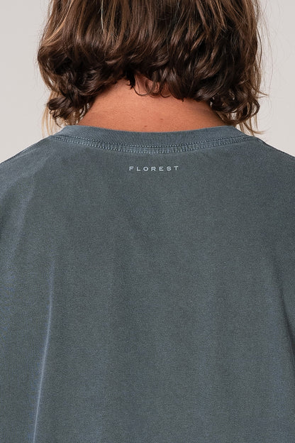 Camiseta Box Classic Oversized Petroleo