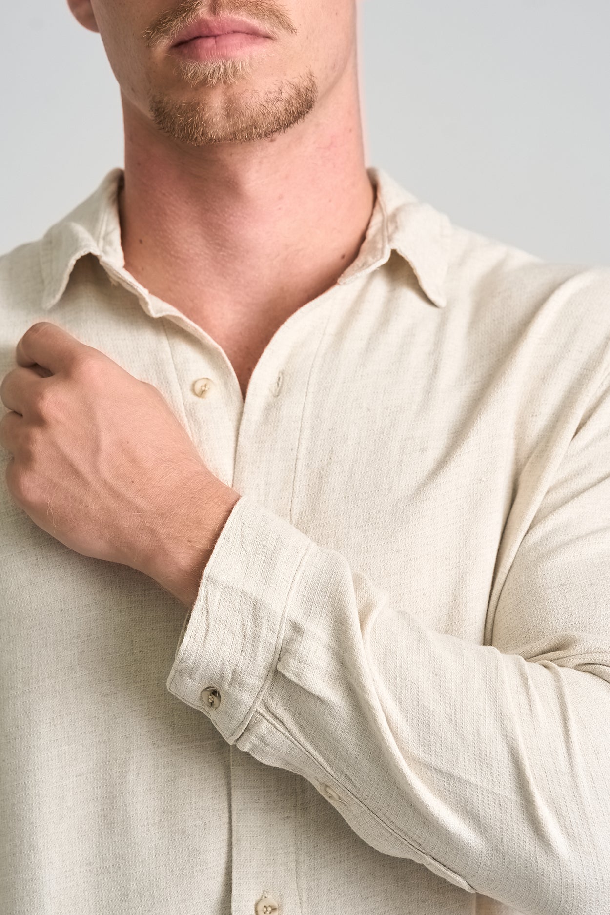 Camisa Basil Natural