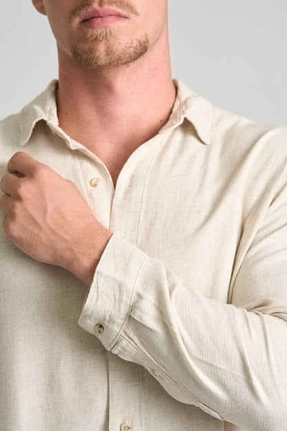 Camisa Basil Natural