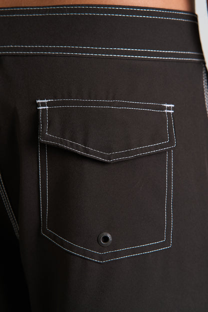 Boardshort Retropical Preto