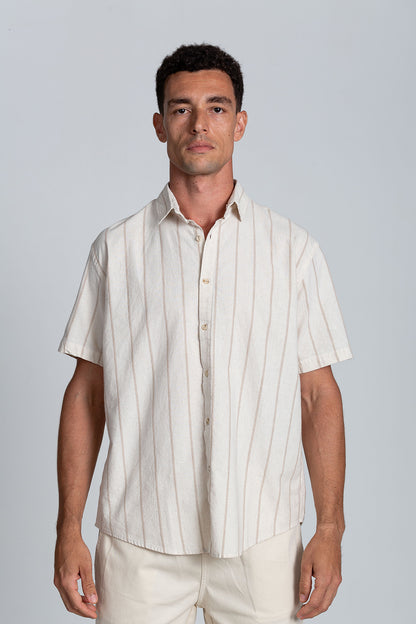 Camisa Udine MC Natural