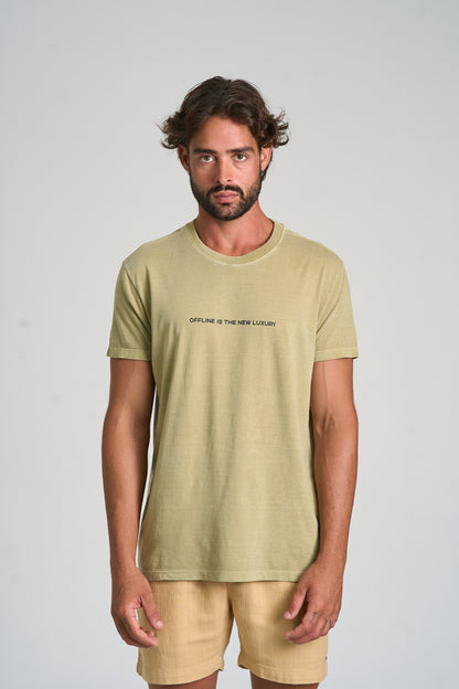 Camiseta New Luxury Stone Verde Militar