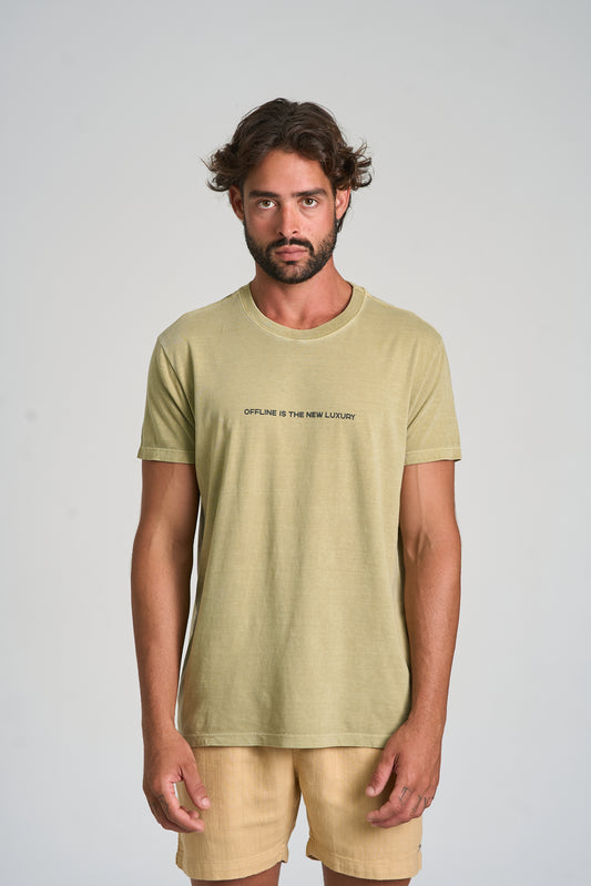 Camiseta New Luxury Stone Verde Militar