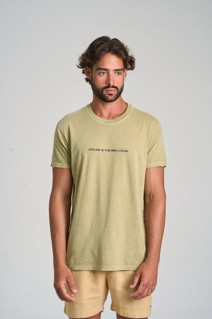 Camiseta New Luxury Stone Verde Militar