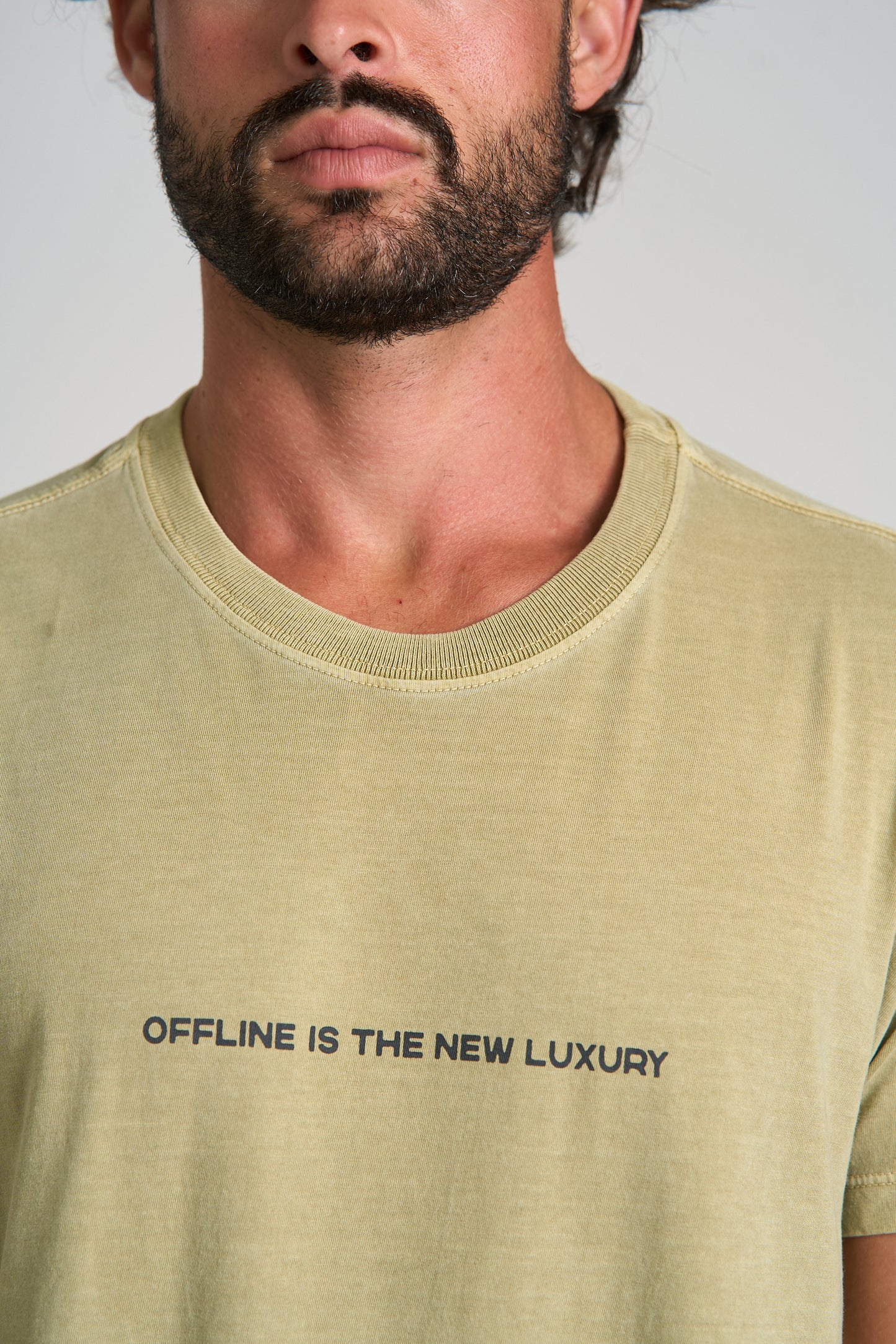 Camiseta New Luxury Stone Verde Militar