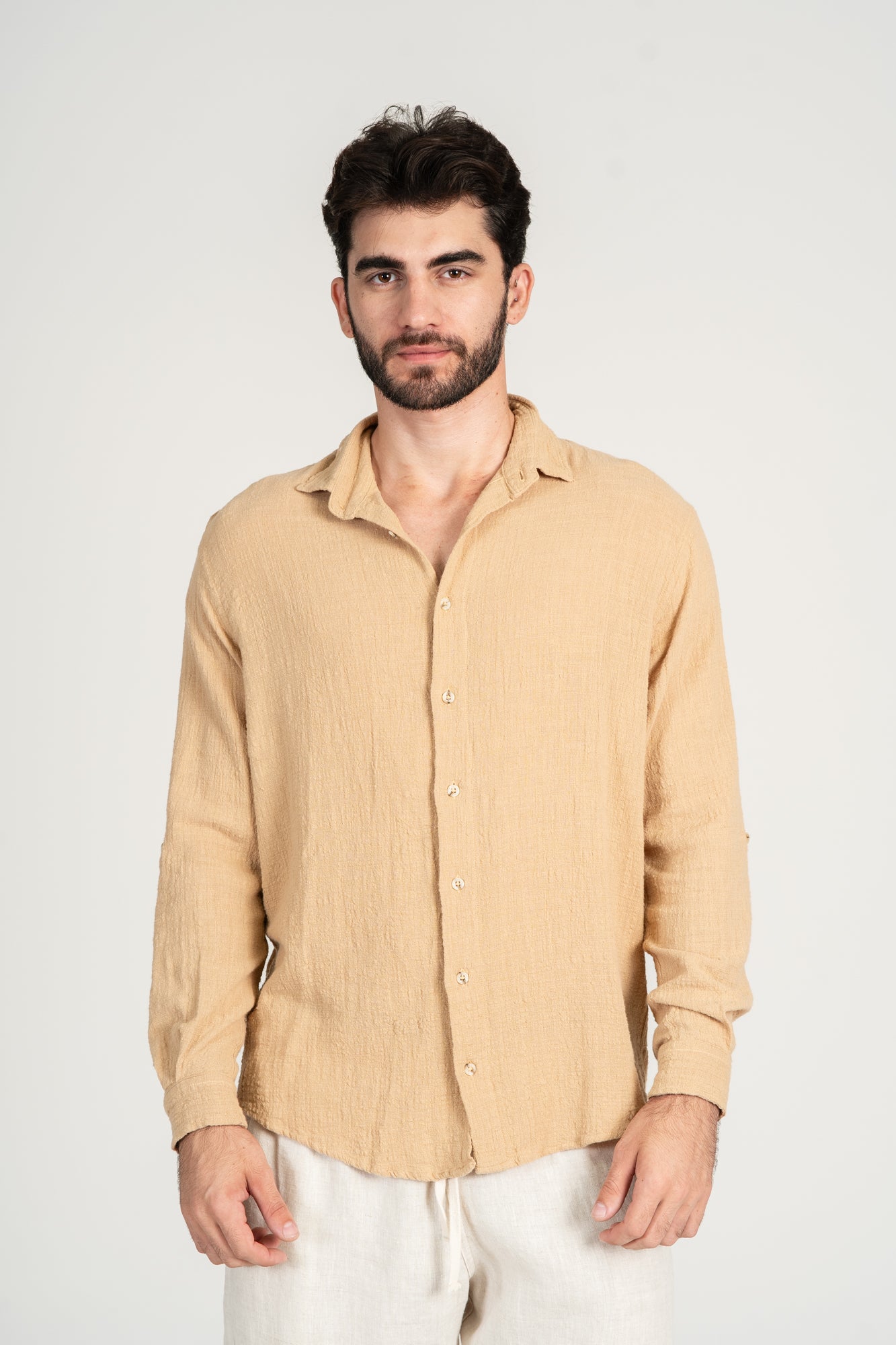 Camisa Rústica ML Caqui