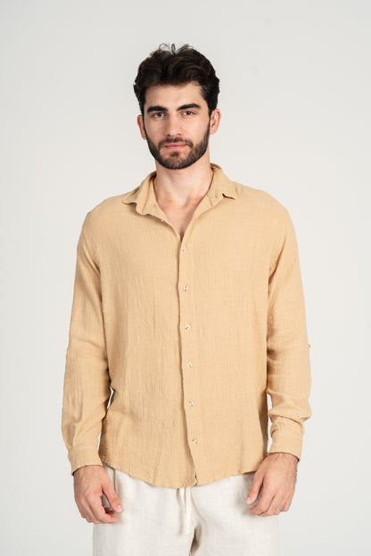 Camisa Rústica ML Caqui